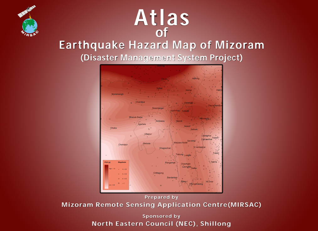 Atlas of Earthquake Hazard Map of Mizoram
